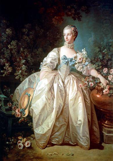 Francois Boucher Madame Bergeret china oil painting image